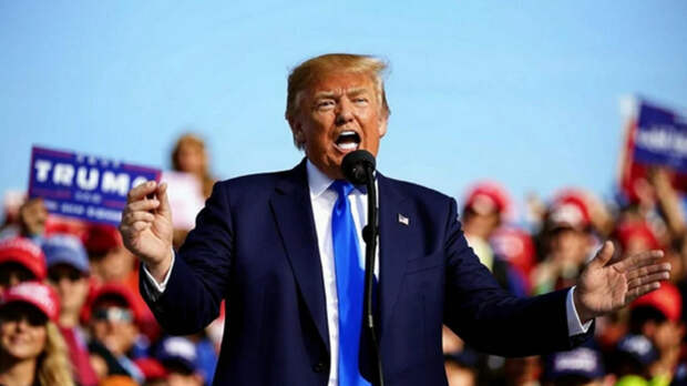 Дональд Трамп и его сторонники / Изображение сгенерировано с помощью нейросети Kandinsky by Sber AI / amic.ru