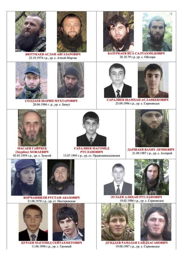 Уничтожение банды Бютукаева