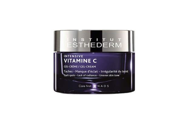 Крем Intensive Vitamine C Cream, Institut Esthederm включает аскорбил глюкозид (2%), который оказывает лифтинг-эффект, стимулирует синтез коллагена и сокращает мимические и возрастные морщины. В состав также вошли фирменная «клеточная вода» и активные компоненты, которые оптимизируют работу клеток