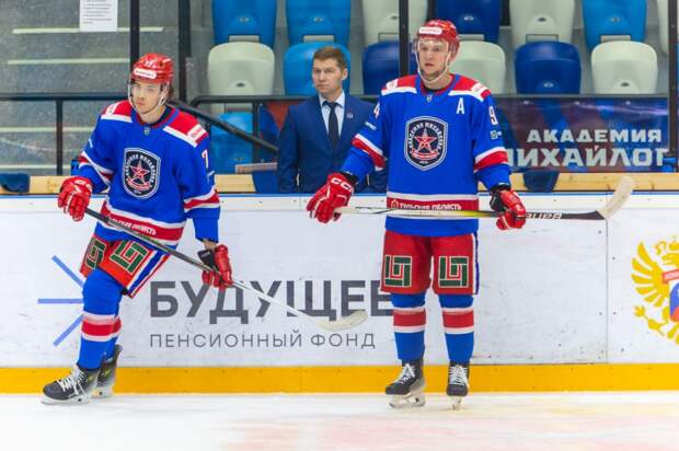 Тульский АКМ и «Динамо» завершают два периода матча с ничейным счётом