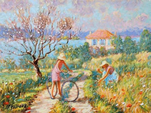 Мастер современного импрессионизма. Claude Fossoux Claude Fossoux
