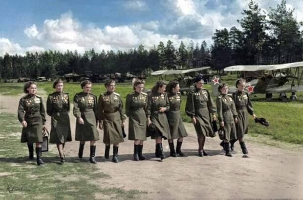"Ожившие" фото времен Великой Отечественной войны
