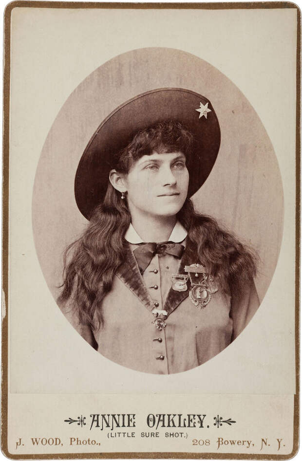 Cabinet Photo of Annie Oakley