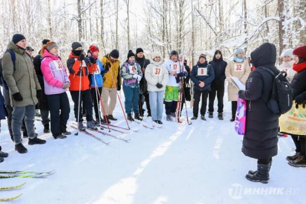 Лучшие лыжники ´Белшины´.