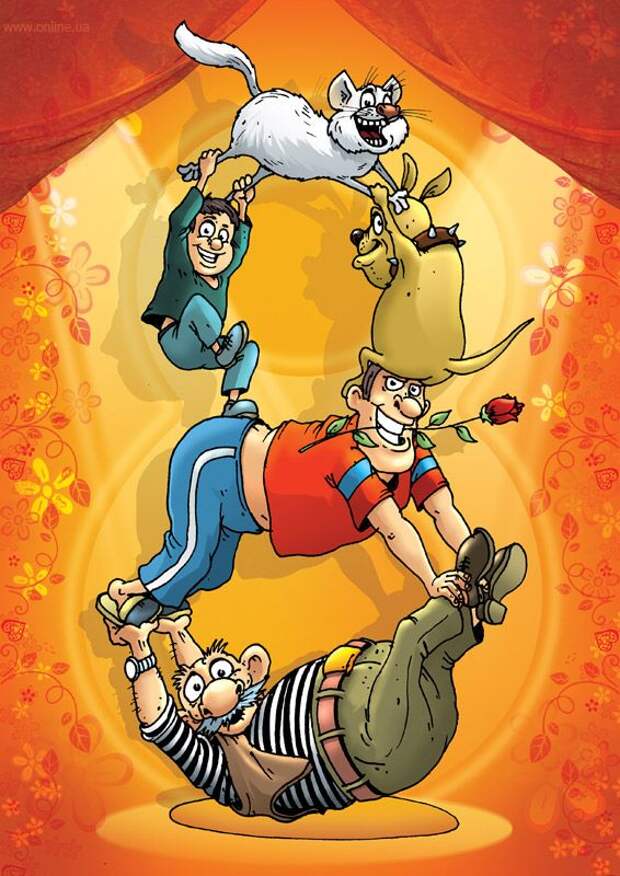 Прикольные открытки и картинки к Восьмому марта (85 штук)