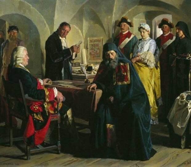 Княжна Прасковья Григорьевна Юсупова перед пострижением. 1886