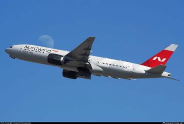 Boeing 777-2Q8ER авиакомпании Nordwind Airlines