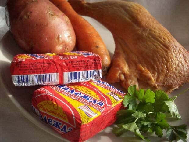 продукты для супа из плавленных сырков
