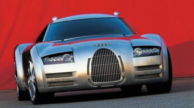Audi Rosemeyer - концептуальный суперкар 2000 года