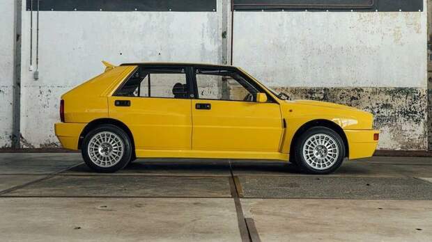 Лимитированный Lancia Delta HF Integrale Evoluzione Giallo Ferrari