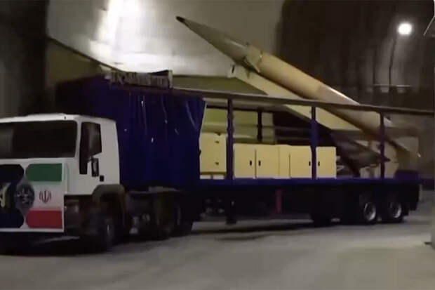 Появилось видео забитой оружием секретной подземной базы Ирана