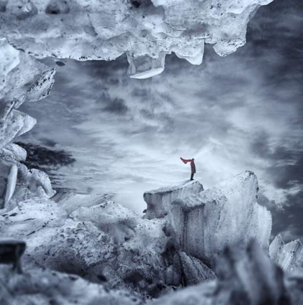 Ледяной остров. Фотохудожник  Караш Йонуц (Caras Ionut).