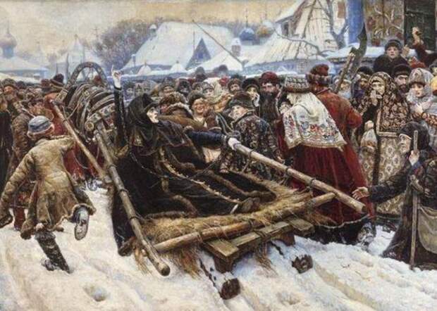 В. Суриков. Боярыня Морозова, 1887 В. Суриков. Боярыня Морозова, 1887