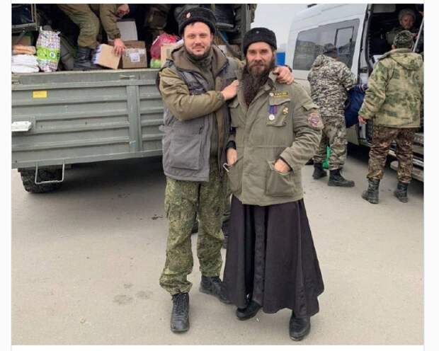 Иеромонах погиб, вытаскивая раненых с поля боя