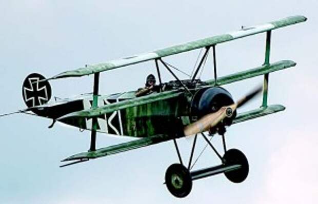 Самолет Fokker Dr. I также стал оружием для поединка