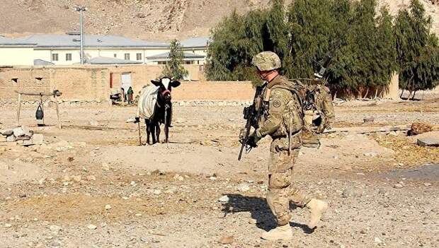 Солдат армии США в провинции Нангархар, Афганистан