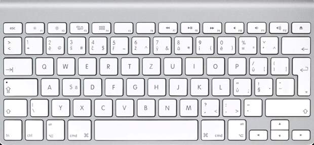 Чешская (стандартная) клавиатура (MC184CZ/B) алфавит, клавиатура, компьютер, раскладка, раскладка на клаве