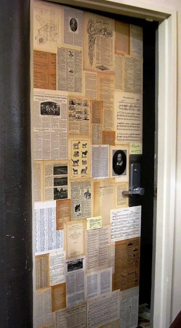 Как обновить старую дверь?