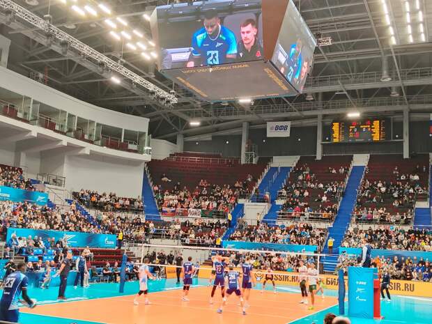Волейбольный «Зенит» проиграл первый матч за бронзовые медали чемпионата России
