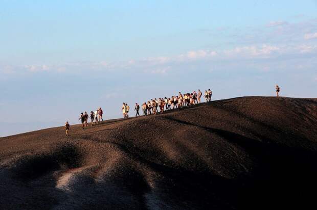 Вулканический сёрфинг в Никарагуа
