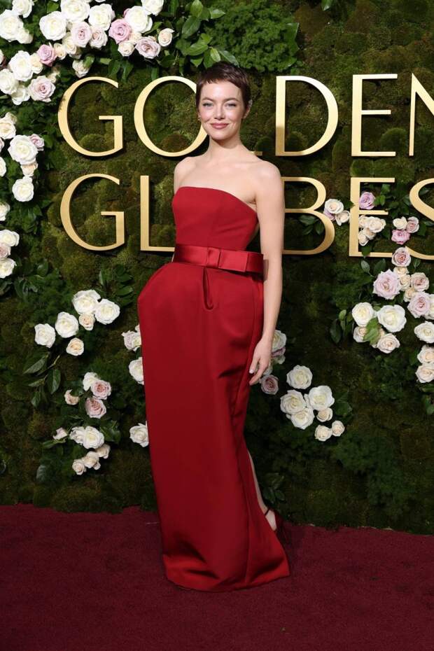 Сногсшибательная стрижка: Эмма Стоун удивила новым образом на “Золотом глобусе”