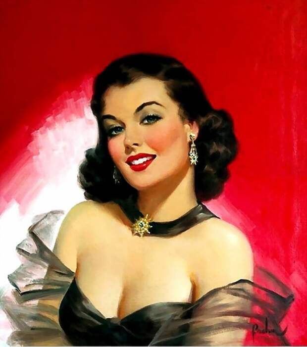 художник Арт Фрам (Art Frahm) пин-ап – 09