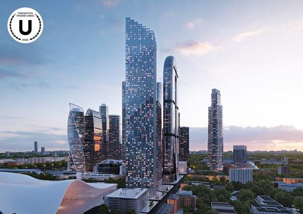 Первый жилой небоскреб в «Москва-Сити» «Дом Дау» стал победителем премии Urban Awards 2025