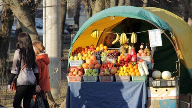 Овощная палатка своими руками