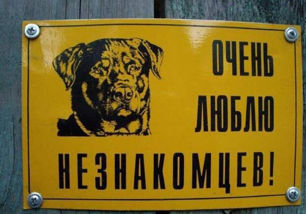 Таблички, правдивость которых не хочется проверять Таблички, правдивость которых не хочется проверять