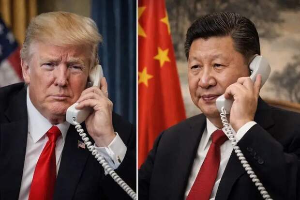 Си Цзиньпин после разговора с Путиным созвонился с Трампом