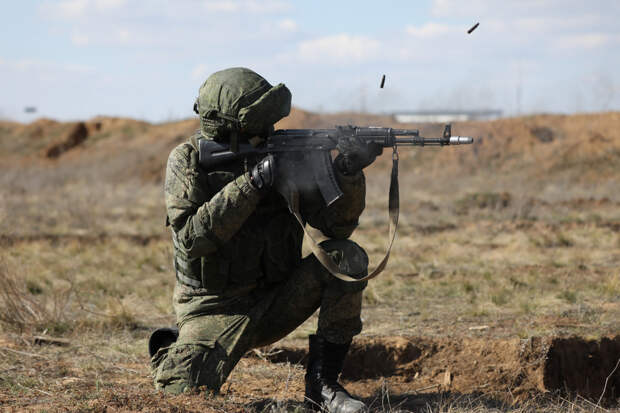 Военнослужащие ЮВО провели тренировку по противодействию терроризму на российской военной базе в Южной Осетии