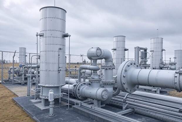 «Газпром» заявил о критически низких запасах газа в хранилищах Германии