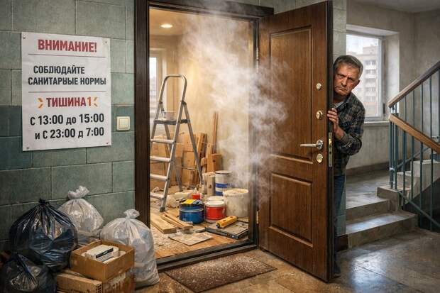 Машаров предупредил россиян о штрафах за шум и запах краски при ремонте