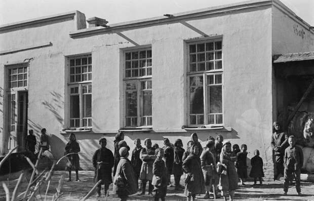 Узбекистан. Школа в совхозе