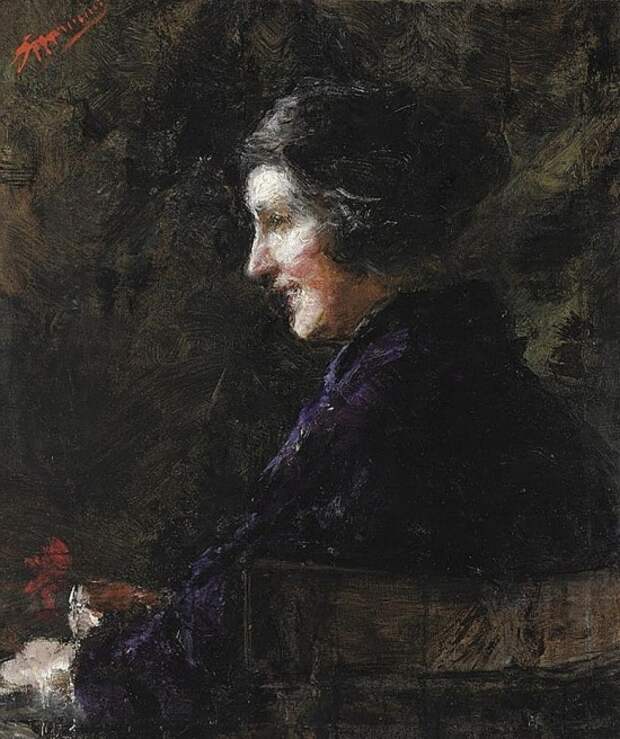 художник Антонио Манчини (Antonio Mancini) картины – 05