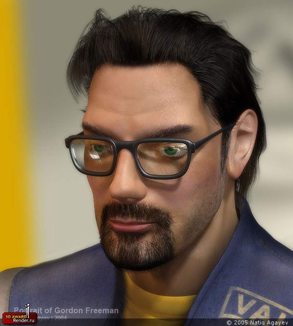 Горден. Гордон Фримен. Гордон Фримен человек. Gordon Freeman portrait. Гордон Фримен лицо в профиль.