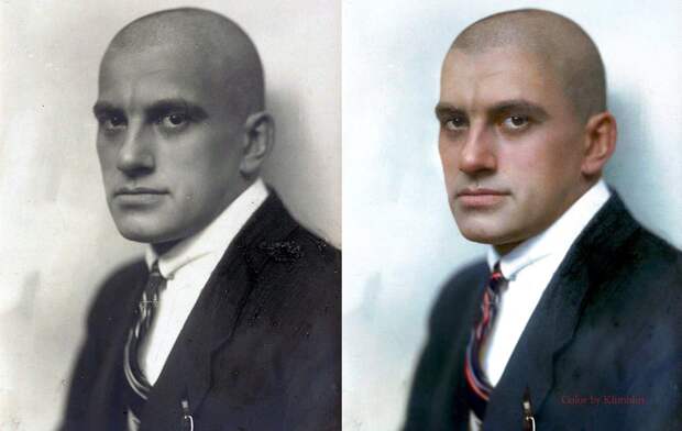 До и после: художница раскрасила портреты известных писателей (ФОТО)