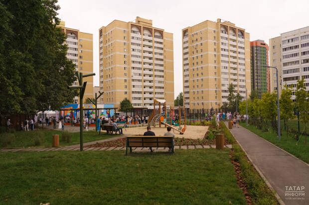 По программе «Наш двор» в этом году благоустроят 561 территорию в 13 муниципалитетах РТ