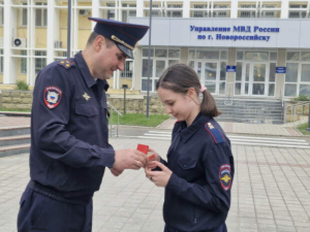 В Краснодарском крае стражи правопорядка провели экскурсию для «юных полицейских»