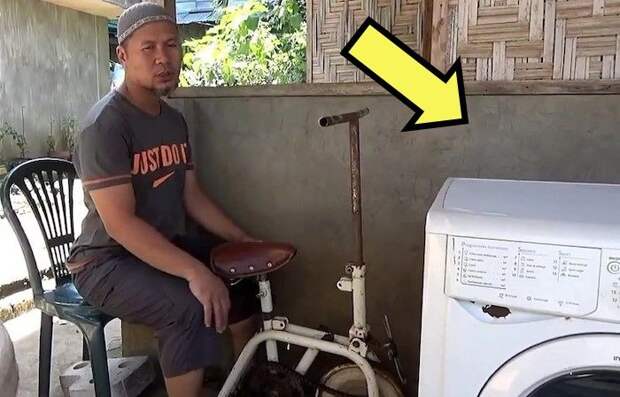 Филиппинский способ машинной стирки «за спасибо».