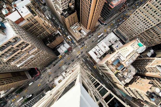 Нью-Йорк с высоты небоскребов