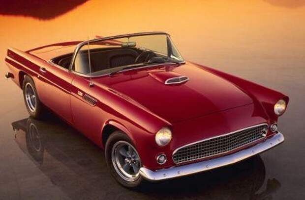 Ford Thunderbird 1955. Американские ретро автомобили 50х 60х годов. Продолжение... Ford Thunderbird 1955. Американские ретро автомобили 50х 60х годов. Продолжение...