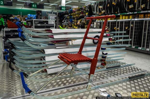 Чем закупаются соотечественники в финских супермаркетах (40 фото)