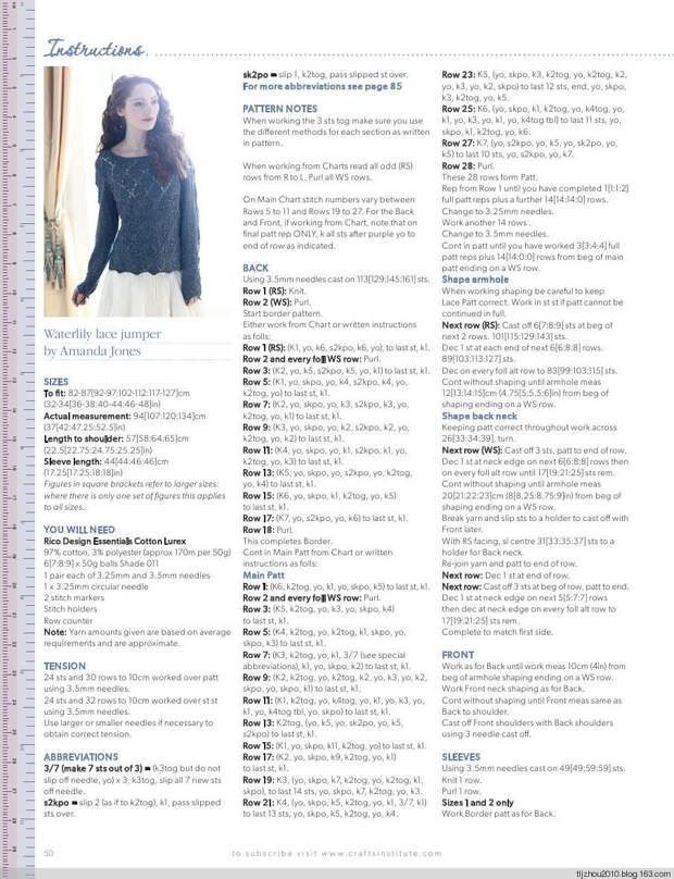Knitting Magazine №6 2014 - 紫苏 - 紫苏的博客 Knitting Magazine №6 2014 - 紫苏 - 紫苏的博客