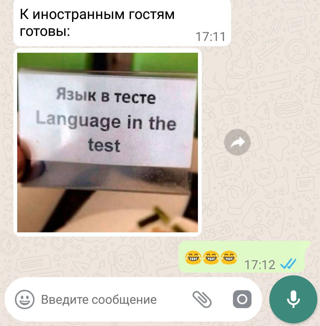 Дюжина переписок в мессенджерах от людей с чувством юмора