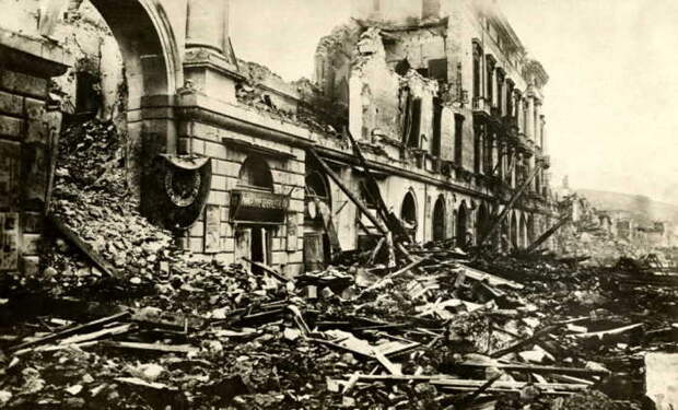Мессинское землетрясение 1908 года./Фото: imgprx.livejournal.net