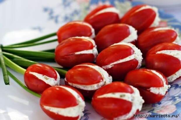 Розы и корзинки из ветчины, тюльпаны из помидоров и другие красивые вкусности (32) (480x319, 84Kb)