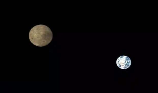 Земля и Луна, фото CLEP