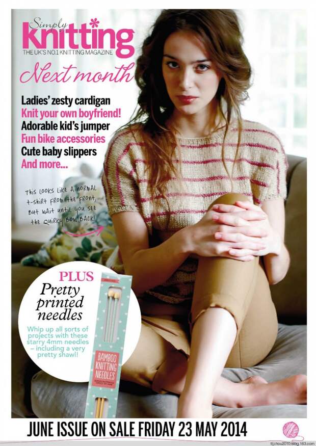 Simply Knitting №120 2014 - 紫苏 - 紫苏的博客