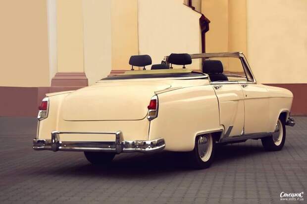 Кабриолет из ГАЗ 21 в американском стиле авто, газ, волга, газ-21